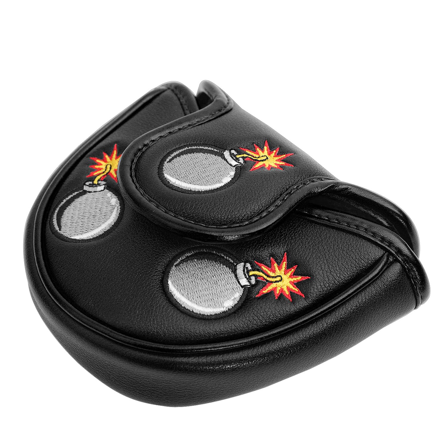Tier Golfschläger Cover Animal Golfschlägerhaube Leder - Niedlicher Putter Schutz Mit Magnetverschluss Golf Headcover Leder