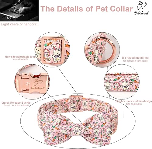 Miniatura 217 de Collar de perro con bandera estadounidense con pajarita, collar patriótico para perros pequeños, medianos y grandes, talla XS