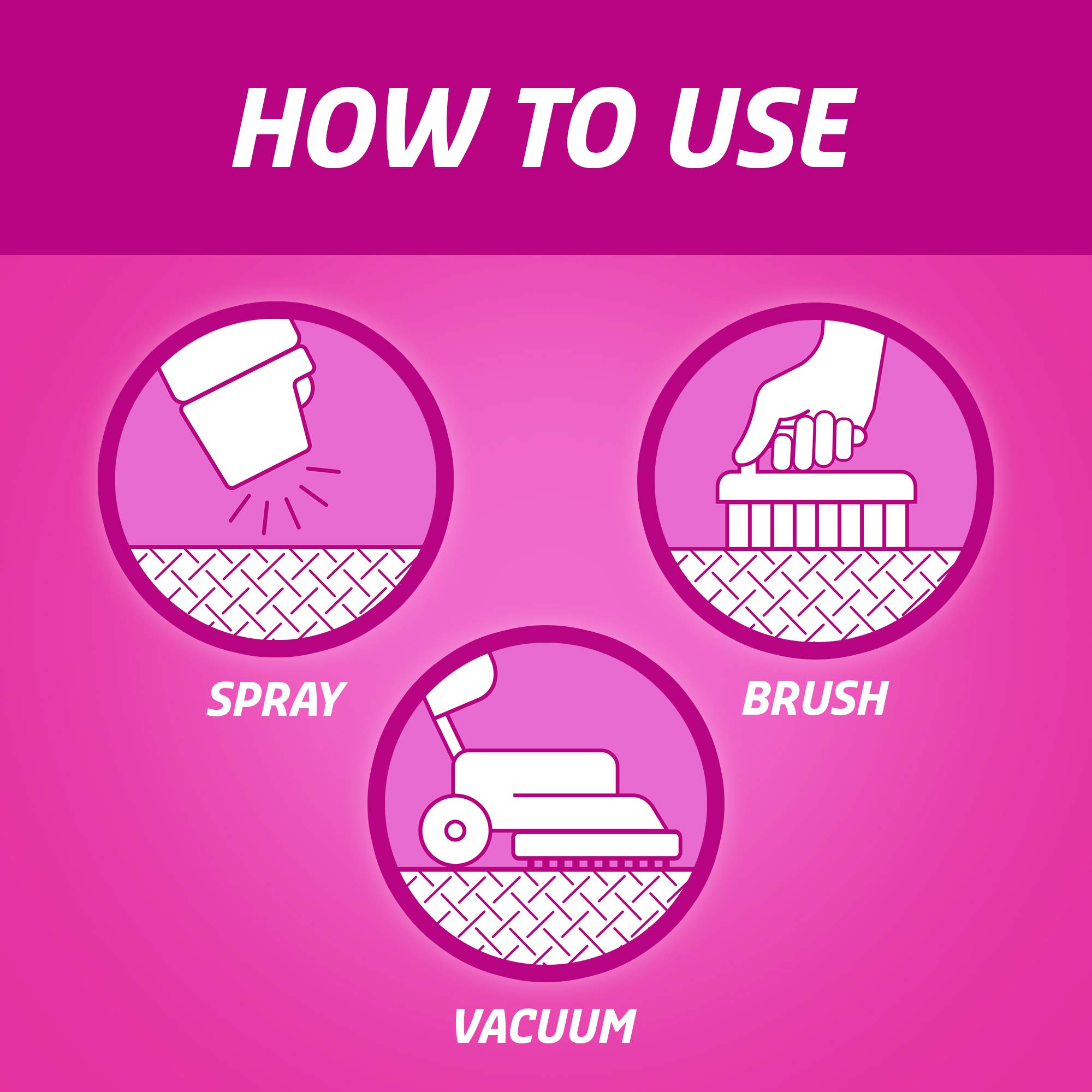Vanish Oxi Action Detergente per tappezzeria e tappeti, schiuma smacchiante per la pulizia di grandi superfici, 600 ml, fragranza fiori primaverili, pulisce e rinfresca il tuo tappeto