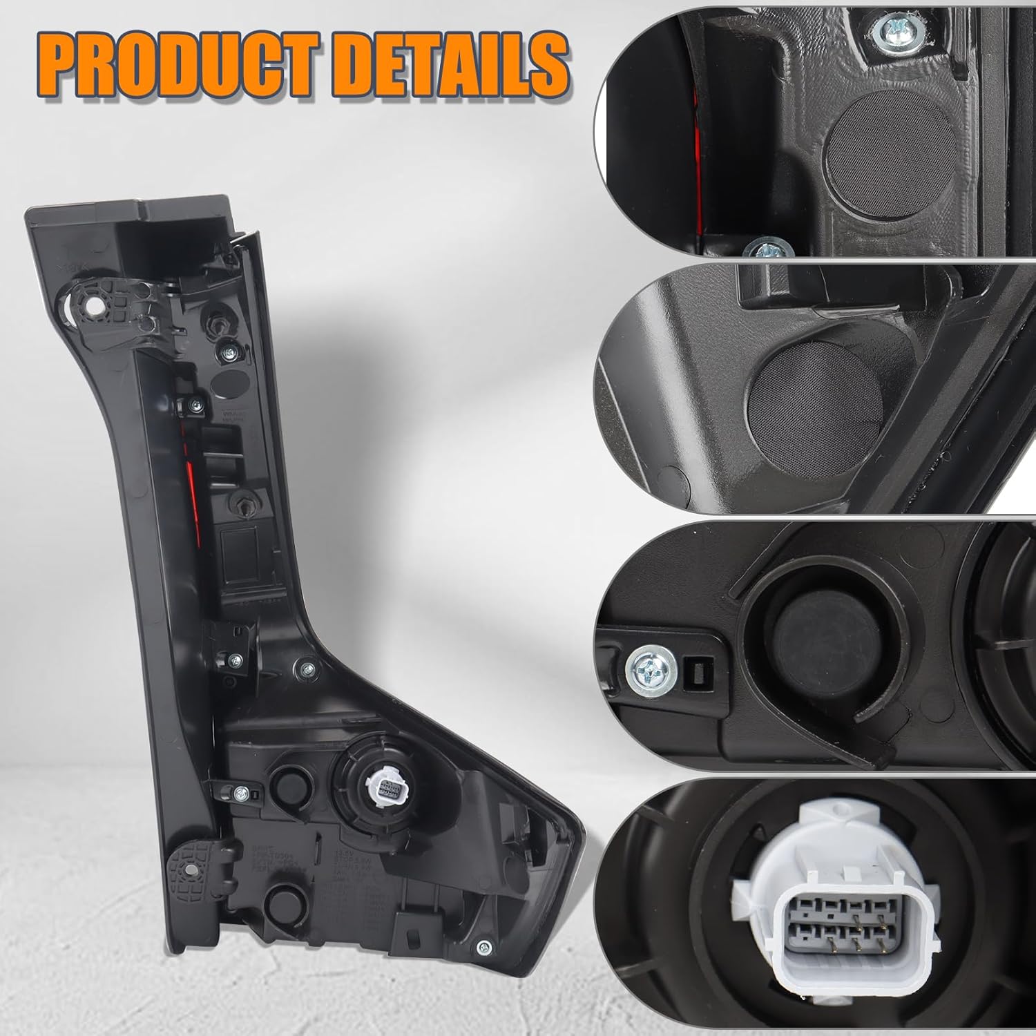 LH LED Tail Light Assembly Compatible With 2023 2024 Honda CRV Rear Lamp Driver Side Replacement HO2804127 335503A0A01