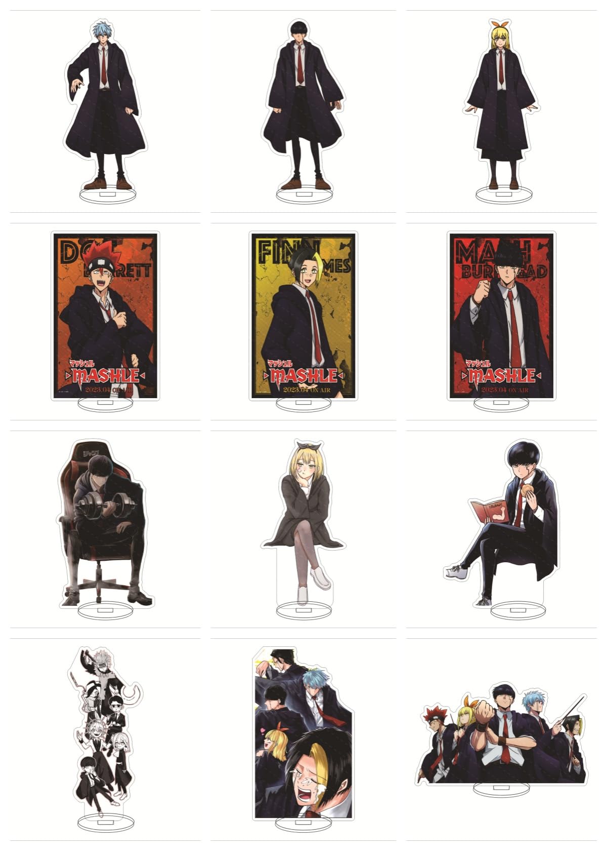 Amazon.co.jp: マッシュル-MASHLE- 29个模様 アクリルスタンド