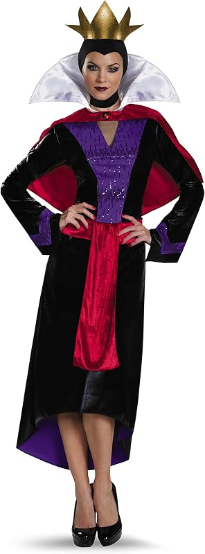 Disfraz de Reina Malvada Deluxe para mujer de Disguise