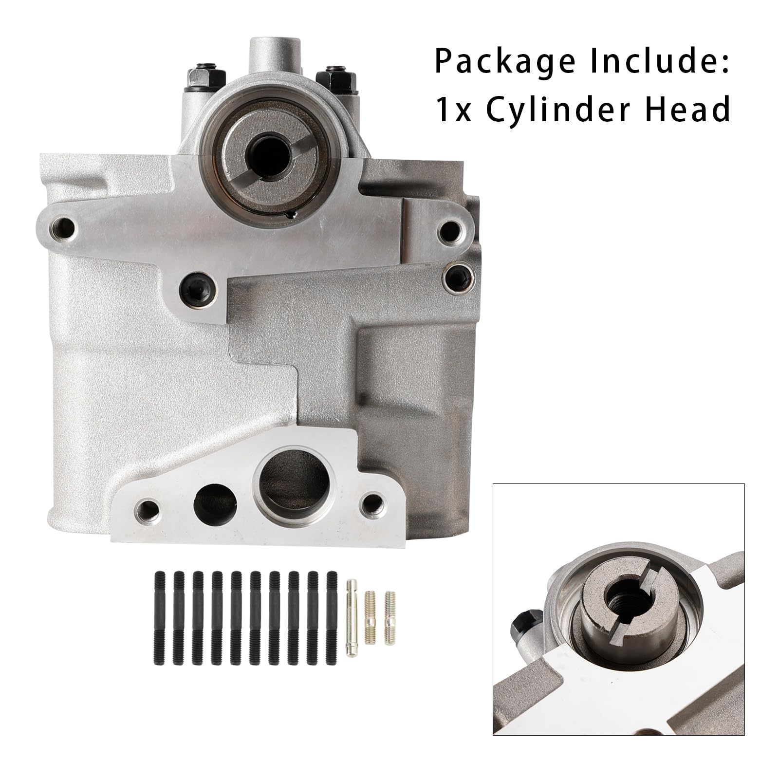 Topteng Zylinderkopf 908713 908813 076103351E Passend für VW Crafter 30-35 2006-2013 2E 2F 2. 5 TDI