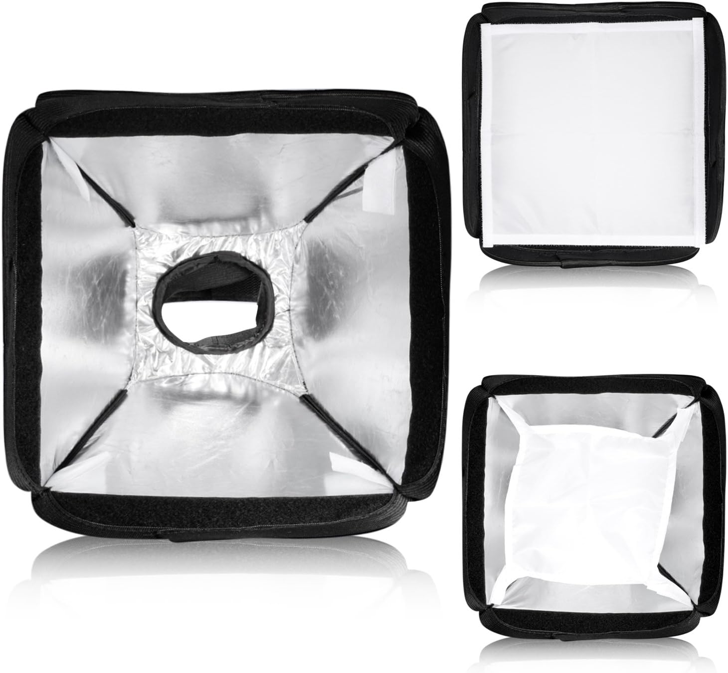 Neewer Protable Foldable Off-Camera Flash Softbox Diffuser Compatible with Nikon SB910 SB900 SB800 SB600 Canon 580EXII 580EX Sony Pentax Olympus Neewer Flash TT560 and Other Small Flashes