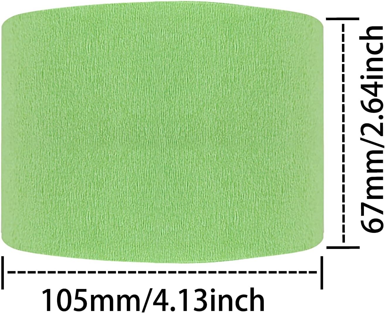 1 Roll Barber Neck Bands Tissue Neck Wraps Barber Paper Neck Strips for Hair Cutting Barber Accessories Green Haircut Styling Tool image 2
