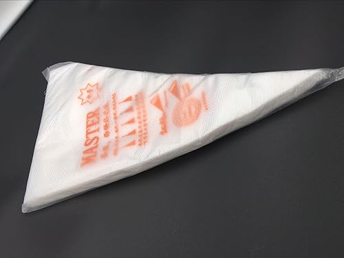 Miniatura 4 de KOOTIPS Juego de 100 bolsas de pastelería desechables para decoración de pastelescupcakes, 14, 12, 10 pulgadas y fáciles de agarrar (M (12 pulgadas)