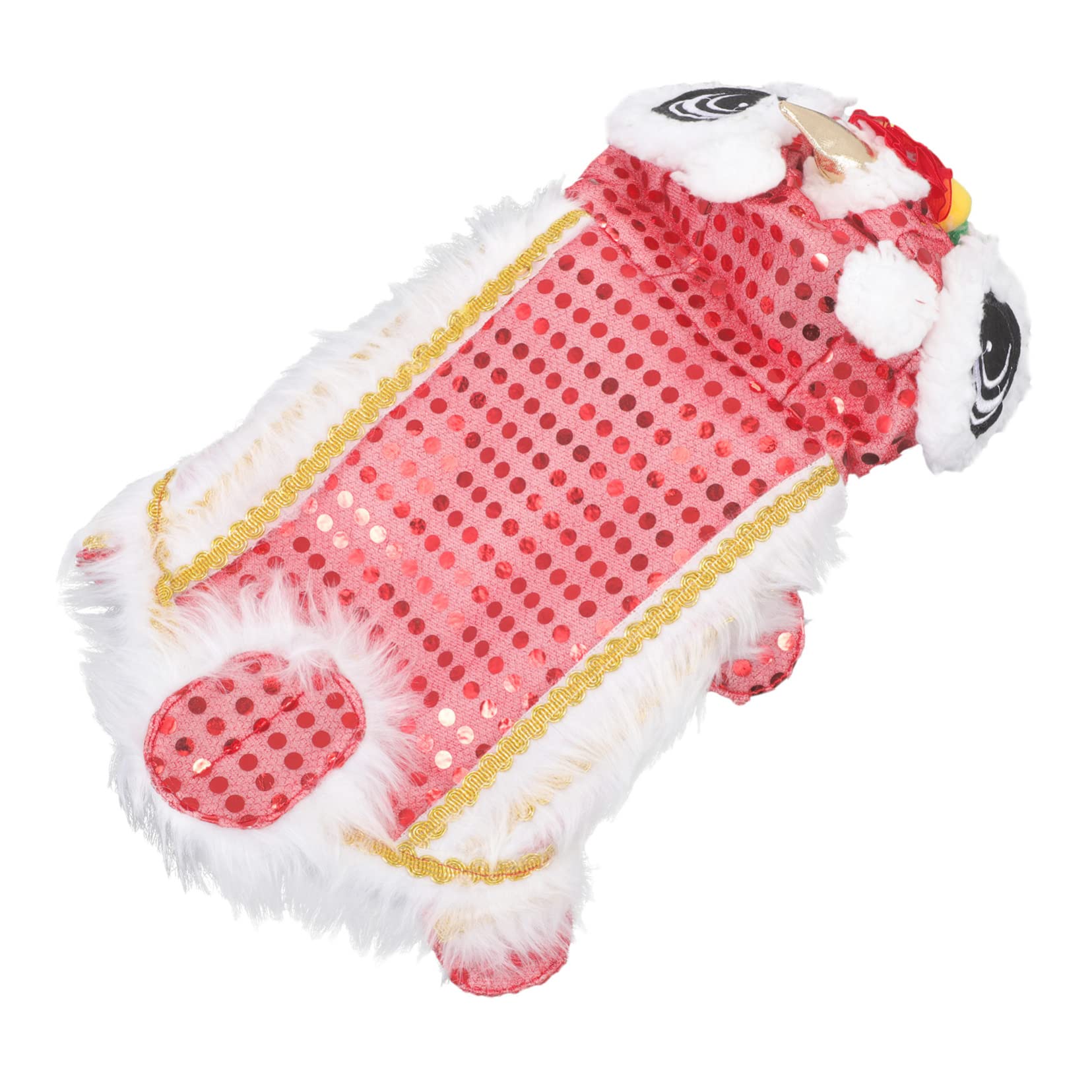 Costume de lion pour chien et vêtements de fête confortables pour chiot rigolo