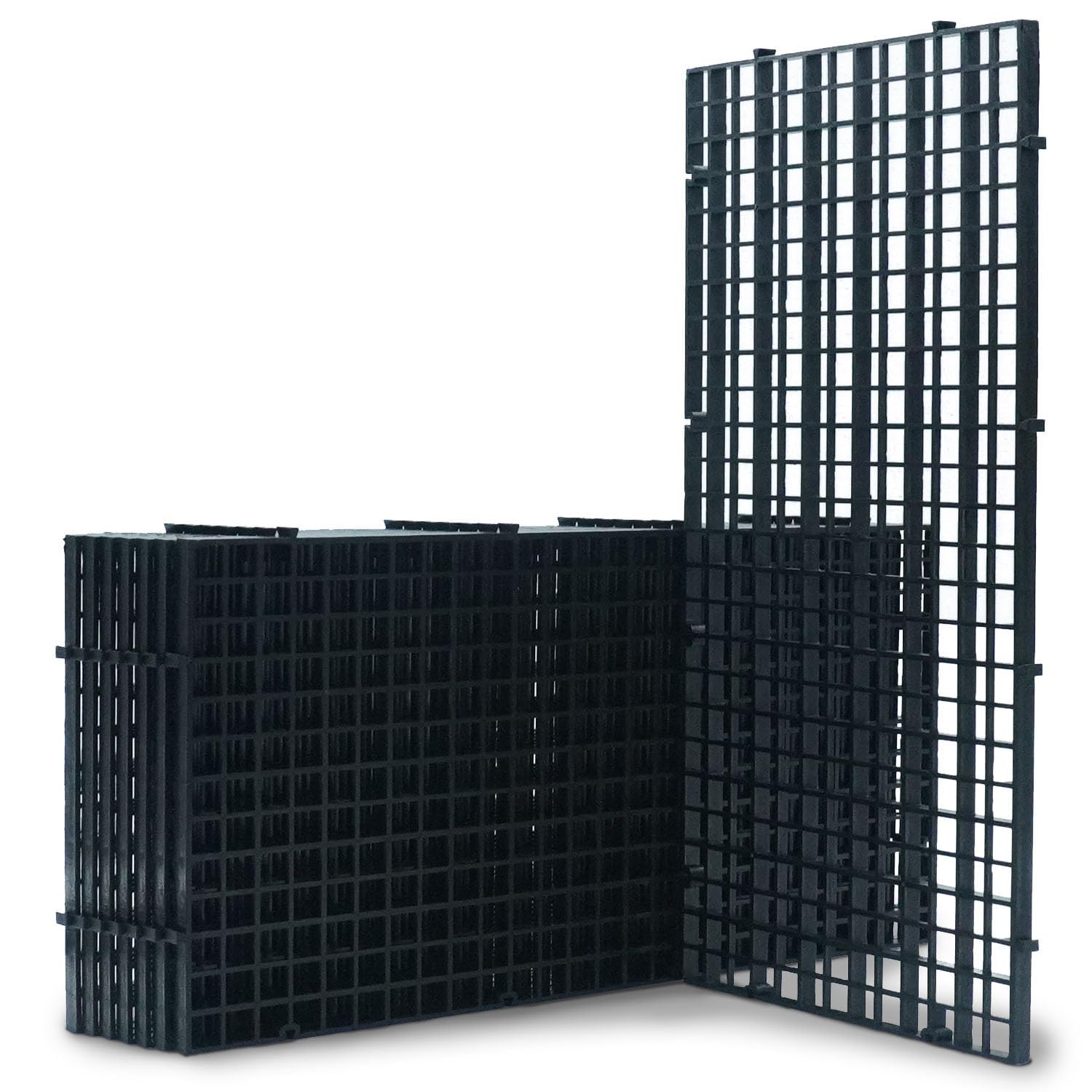 LINLAN 8 Pieces 5.9x11.8in (15X30cm) Aquarium Grid Plastic, Fish Tank Divider