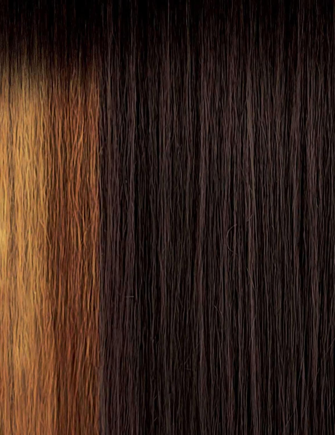 Outre Lace Front Wig - Perfect Hair Line 13X4 - Swoop Series - Swoop 4 (DRFF AMBER SUNSET)