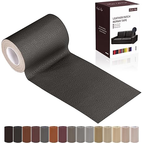 Quickly Heal Your Tired Leather Goods with This Astounding Leather Repair Patch Tape