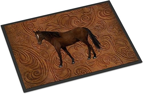 Caroline's Treasures SB3066JMAT - Tapete para puerta delantera, 24 x 36 pulgadas, para interiores y exteriores, para entrada, antideslizante,