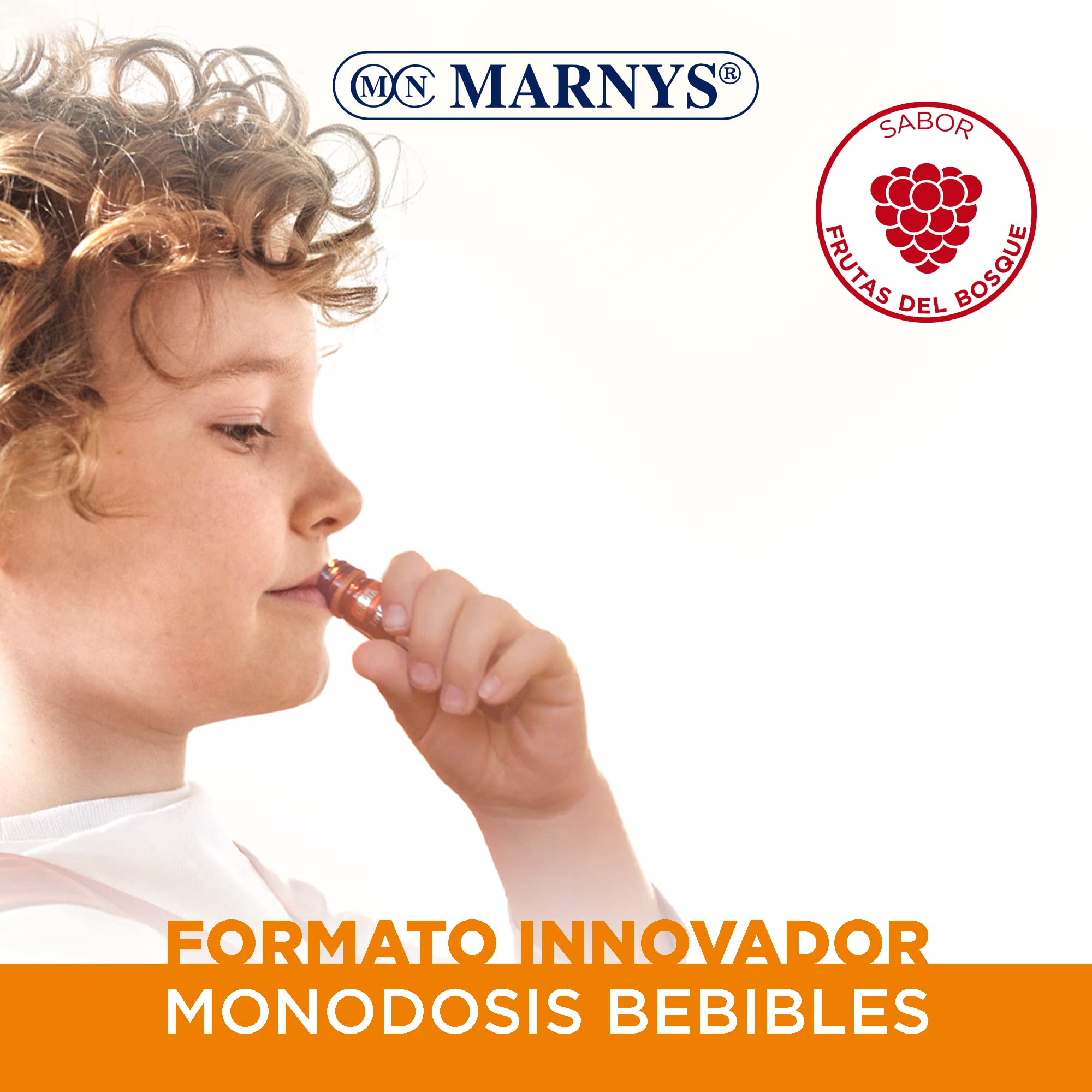 MARNYS PROTECT JUNIOR 20viales – supplément liquide à dosage souple, se dose précisément selon la quantité recommandée et devient un allié fiable dans la routine de tous les jours. et associe fonction