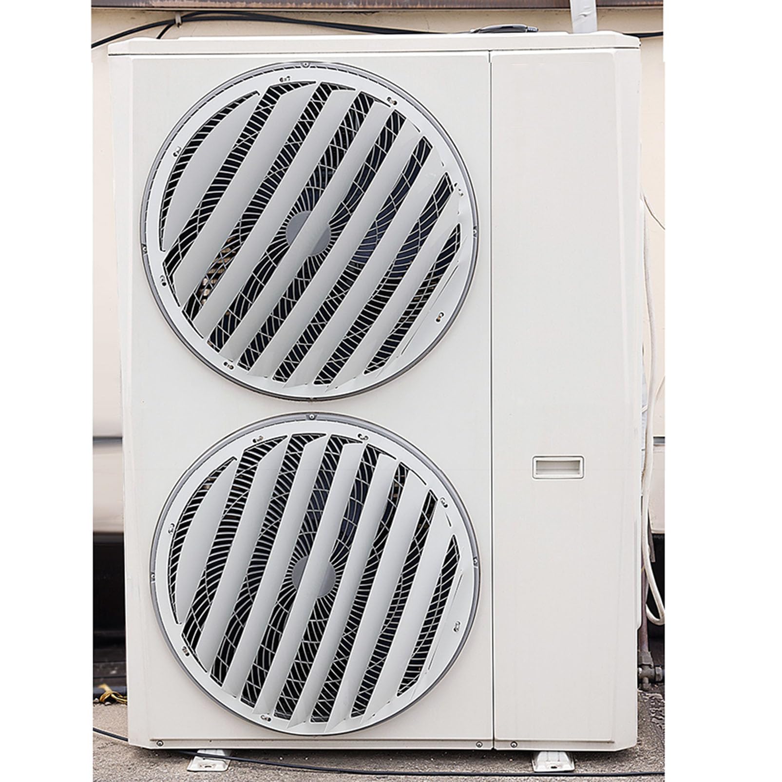 Cubiertas de Aire Acondicionado para Unidades Exteriores, Deflector de ventilación de Aire de Acero galvanizado, Cubierta de Unidad de Bomba de Calor Cubierta HVAC