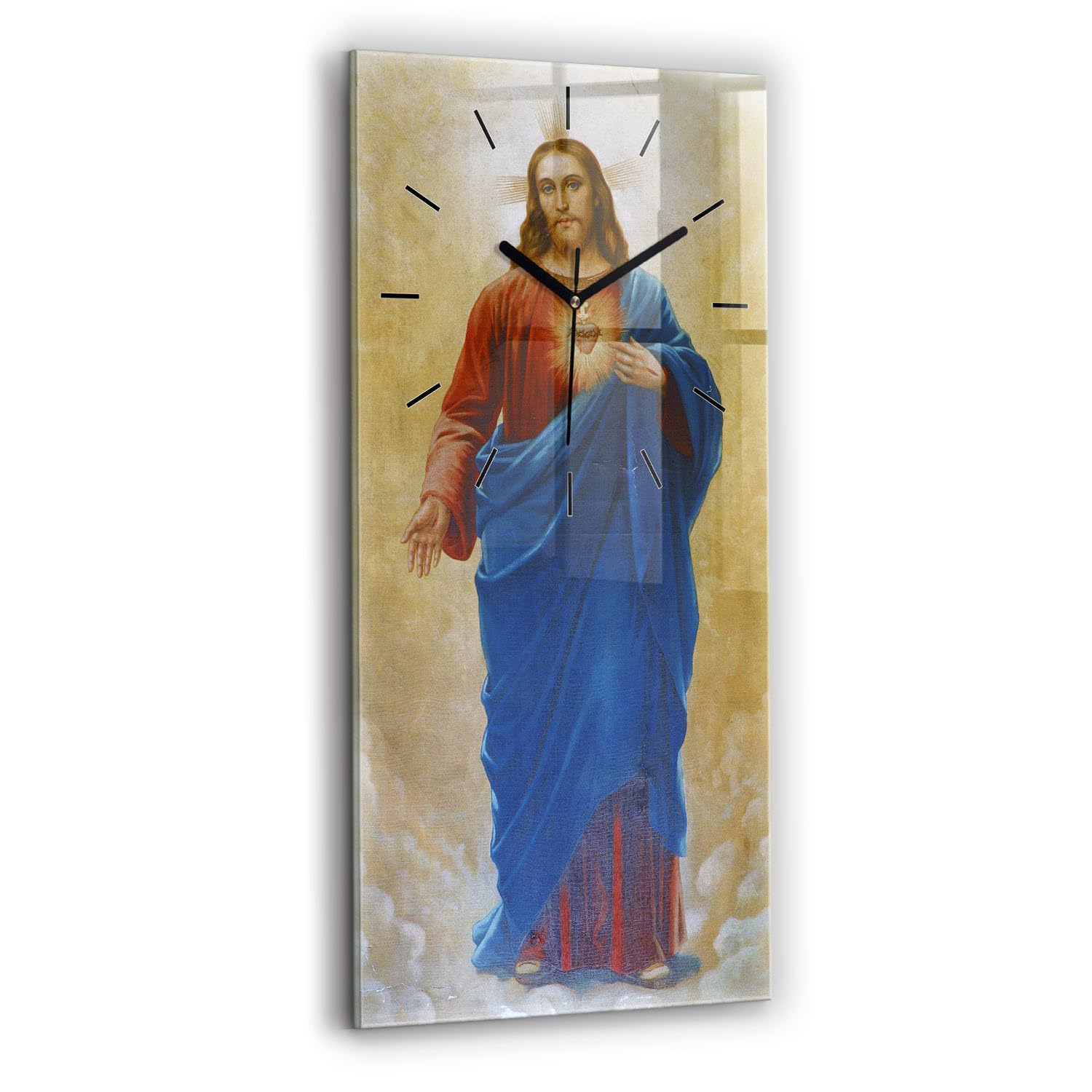 Relojes para cocina y salón Sacroarte de San Jesucristo para un ambiente de paz