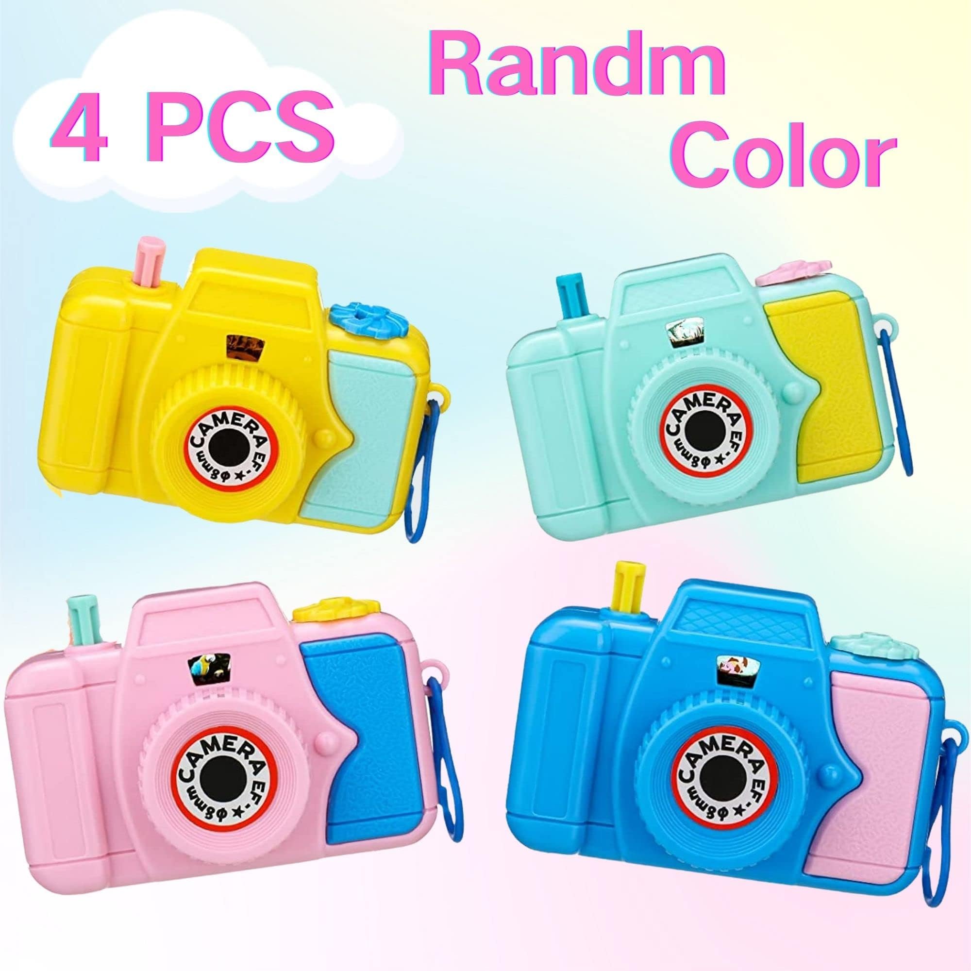 4PCS Cámara para niño, Juego Educativo para niños, Juguete de cámara Miniatura con Lente de Imagen de caleidoscopio prismático Animal, Fiesta de Juguete de Fiesta para Niño — view 3