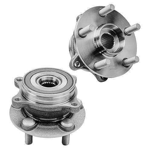 Miniatura 30 de Detroit Axle - Bujes de cojinete de rueda delantera 4WD para Ford Ranger Mazda B4000 B3000 [5-Lug] Juego de cojinetes de cubo de rueda de repuesto,