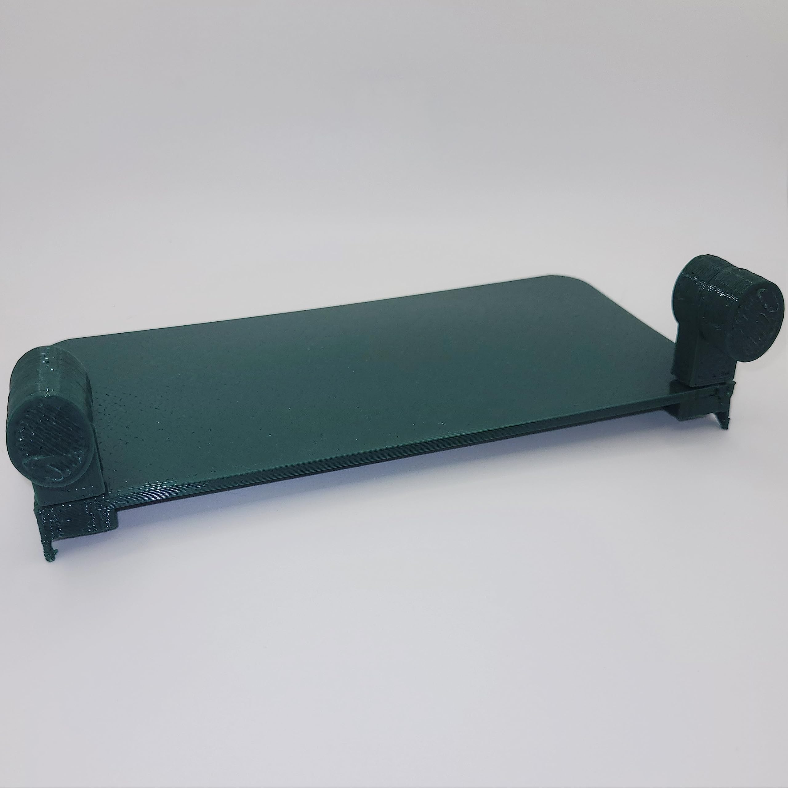 stroodies Lotl Lounge Ledge | Aquarium-Safe Magnetic Ledge for Axolotls & Aquarium Pets | Evergreen