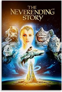 JGNHJC The Neverending Story canvas art poster in 24 by 36 inches