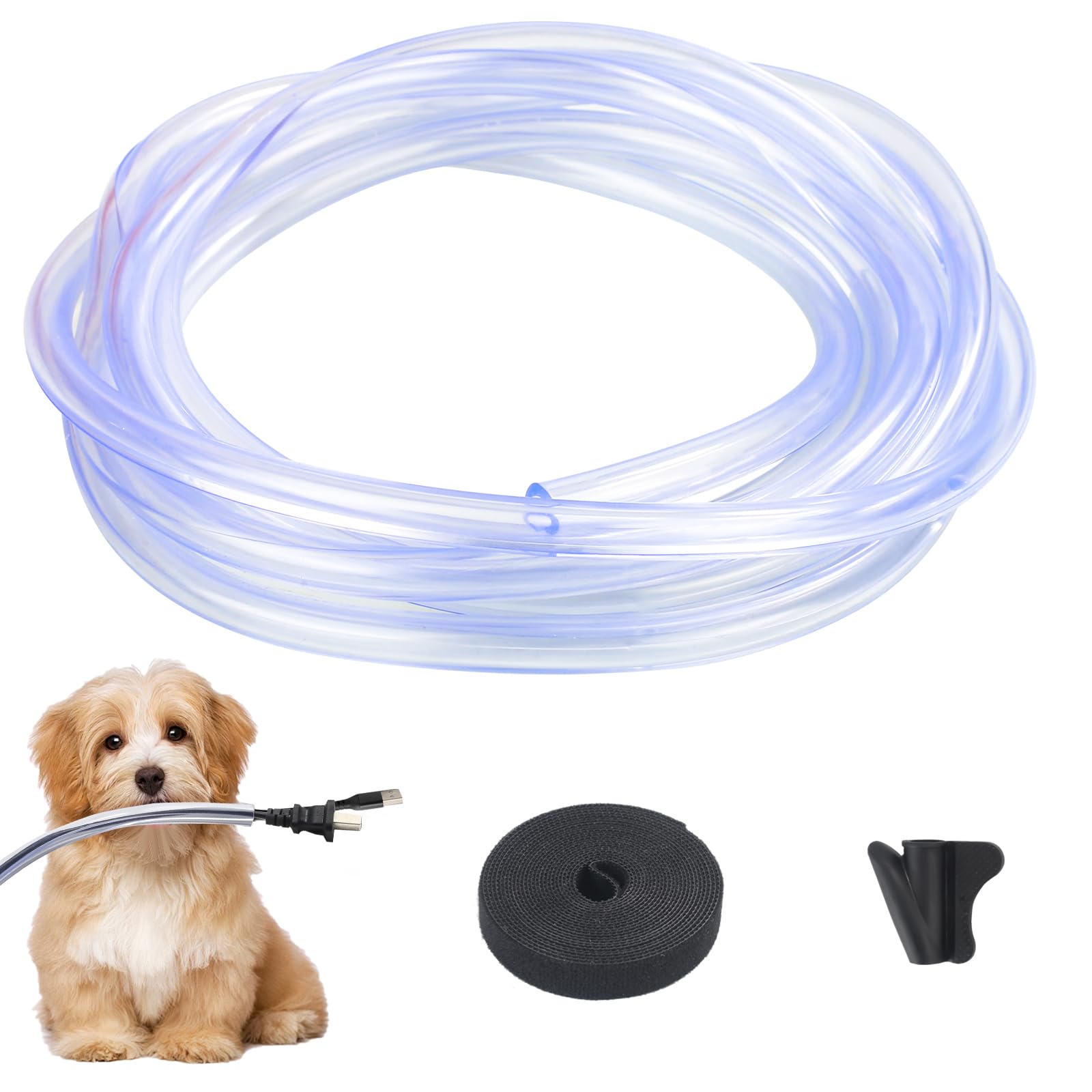 猫 犬 コード 噛み防止 配線チューブ 内径5.5mm 長さ5m ブルー Amazon.co.jp: ケーブルカバー ペット コードプロテクター 犬 猫 嚙み