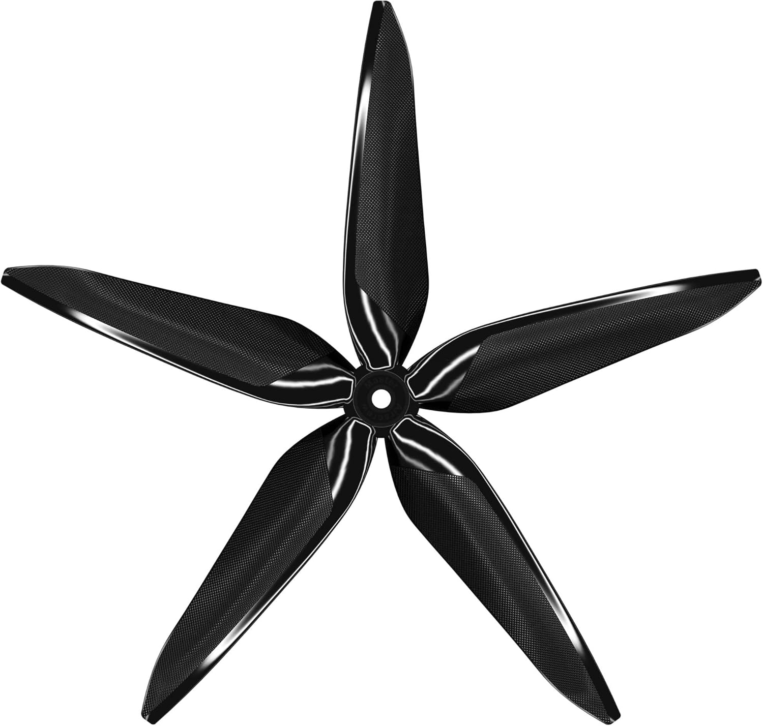 Master Airscrew 5X Power Series 9x8 5-Blade Propeller - Black - Normal/Tractor/CCW - Cinelifter, Heavylifter, X Class, Beast Class, Giant Drone Racing