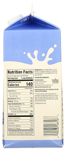 Miniatura 6 de 365 by Whole Foods Market Sin lactosa con reducción de leche 64 onzas líquidas