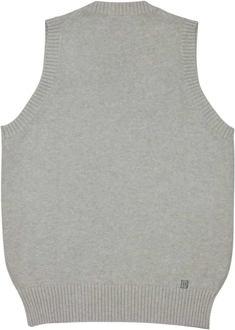 [コノミ] スクールベスト 女子 春 夏 コットン 綿 制服 ベスト スクール 男女兼用 ユニセックス レディース 高校 中学 学生