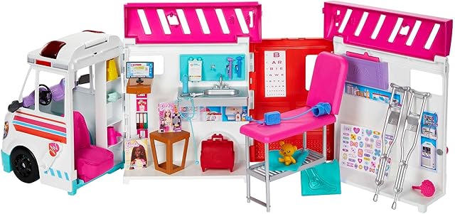 Barbie Karetka Zabawka, Wielokolorowy, Od 3 Lat