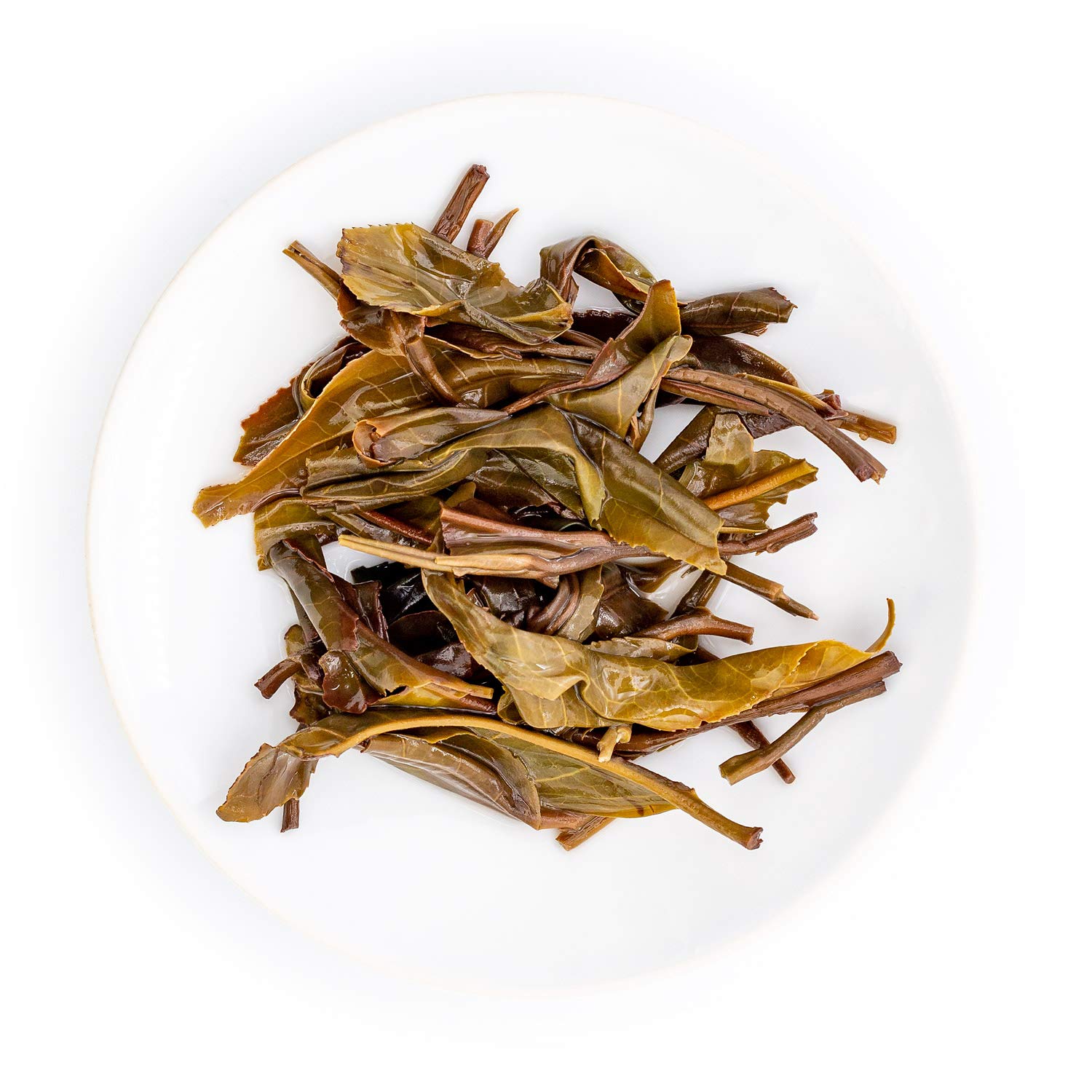 oriarmcha 500g / 17.64oz Hojas sueltas de Té Purple Puerh - Té Chino Crudo Pu Erh - Menghai Puer Té Verde - Brew Hot or Iced Tea