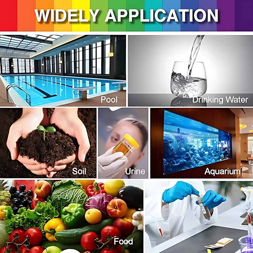 PH Testing Strips - Accurate Soil & Water Testing -4 PH Testing Strips - Accurate Soil & Water Testing -4