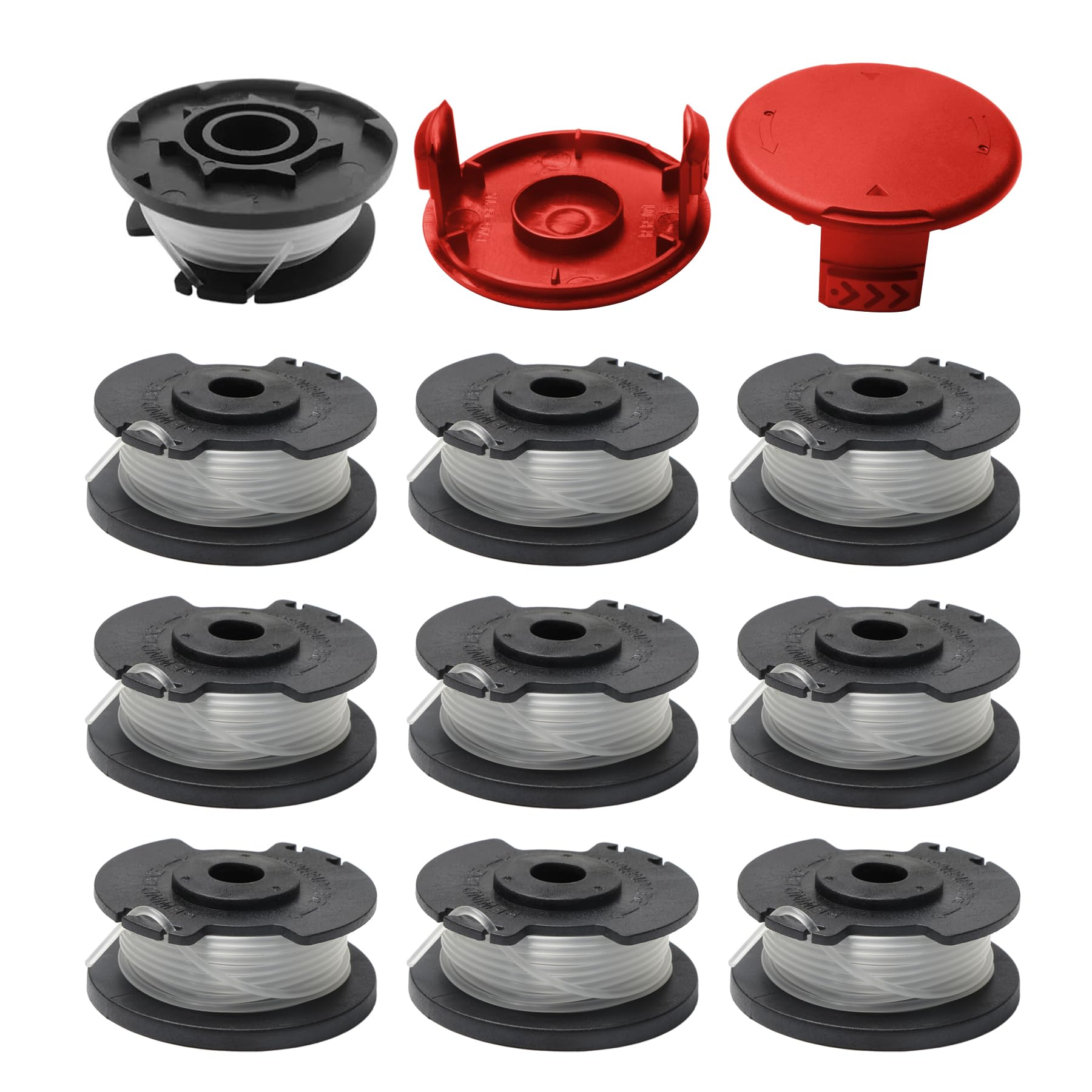 Bobine Hyper Tough HT19-401-003-06 capuchon de rechange pour débroussailleuse