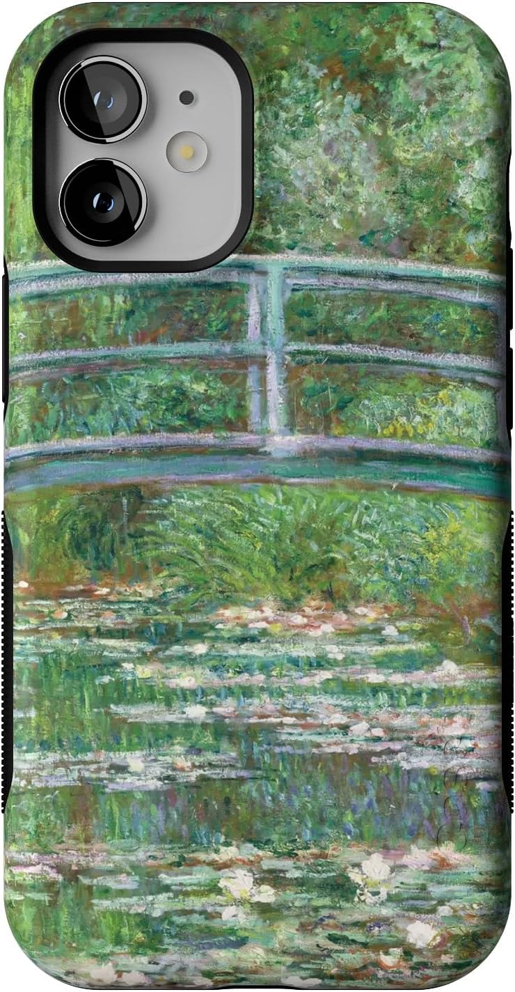 Casely iPhone 12 Mini Case | Monet's Bridge | The Met Museum | Bold Protective Design | Compatible with MagSafe
