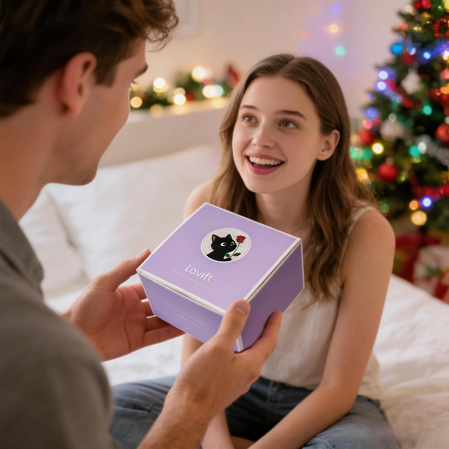 Novelty Cat Coffee Mug Valentine Birthday Gift for Cat Lovers, Unique Heat Color Changing Tea Cup, Funny Christmas Gift for Women, Best Friends, Mom, Sister, Bestie, Teachers, Daughter. 12 oz. - Image 7