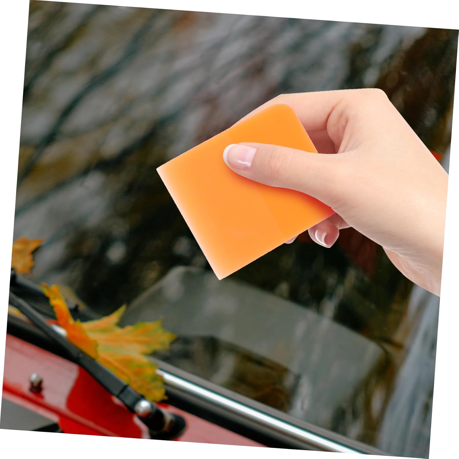 CHILDWEET 4pcs Portable Auto Window Tint Kit Car Squeegee for Window Tinting Tint Squeegee Tools