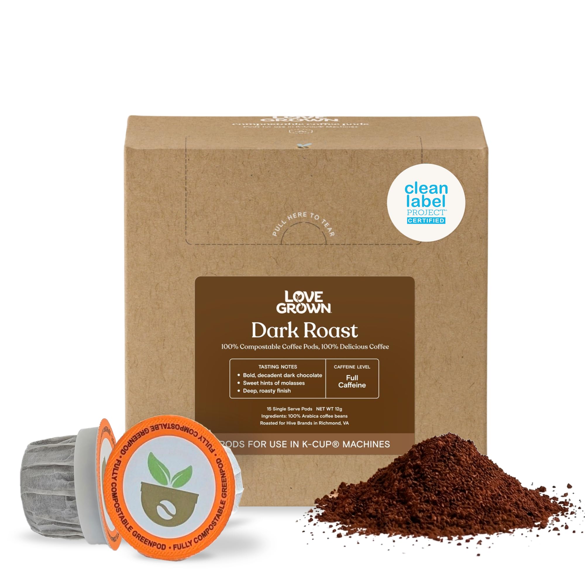 Amazon.com: Love Grown Plastic-Free Coffee Pods, 100% Arabica