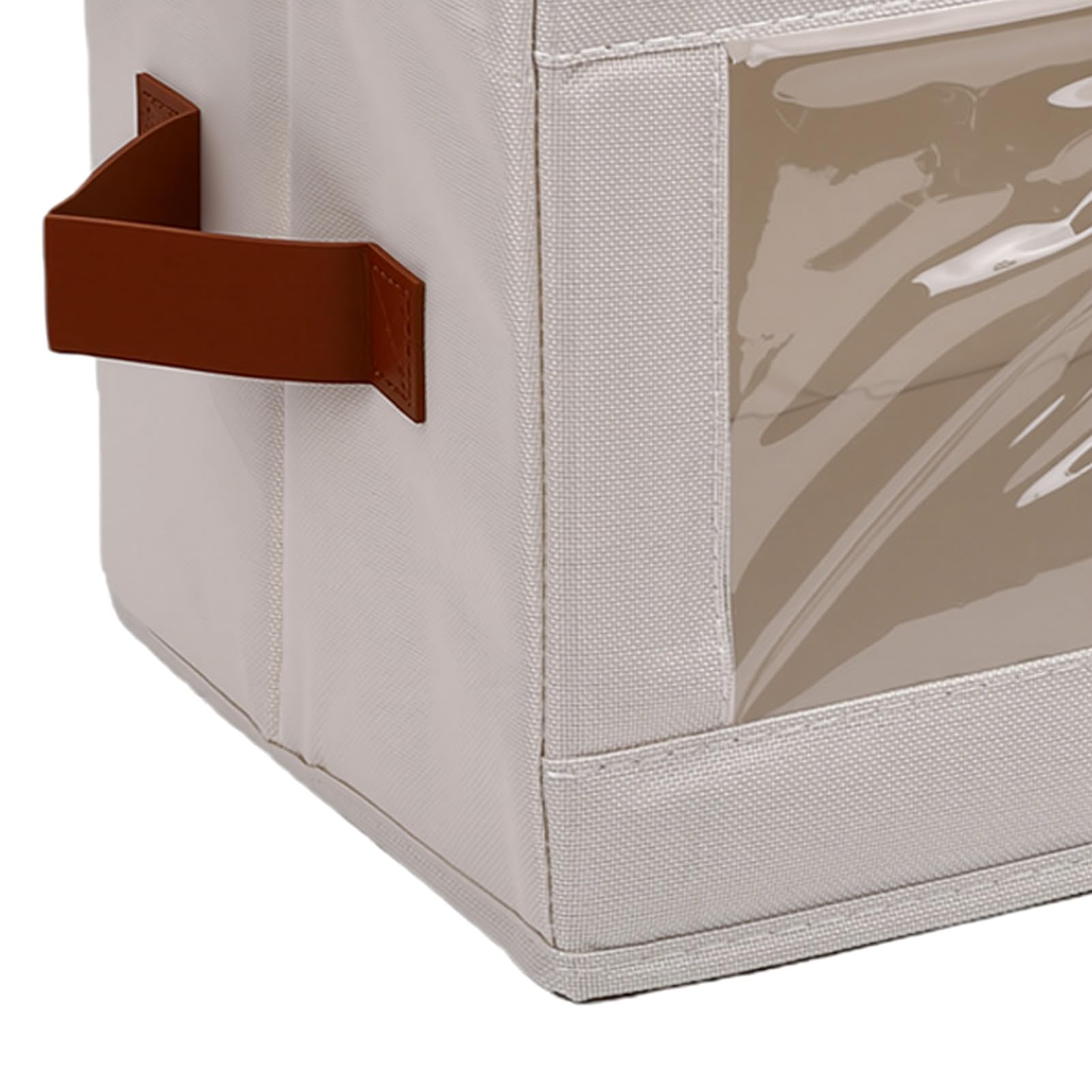 LICAEVEY Caja de Almacenamiento de Filamentos Plegable de 4 Piezas, Caja Organizadora de Filamentos para Impresora 3D de Tela Oxford con Capacidad para 24 Rollos Protección contra (Beige)