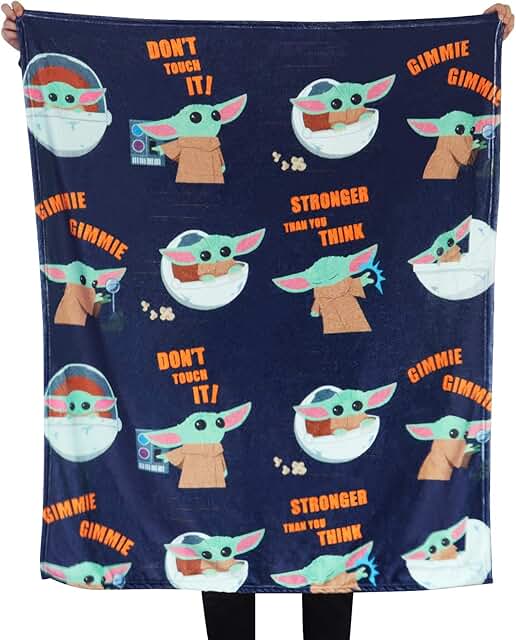 baby yoda blanket