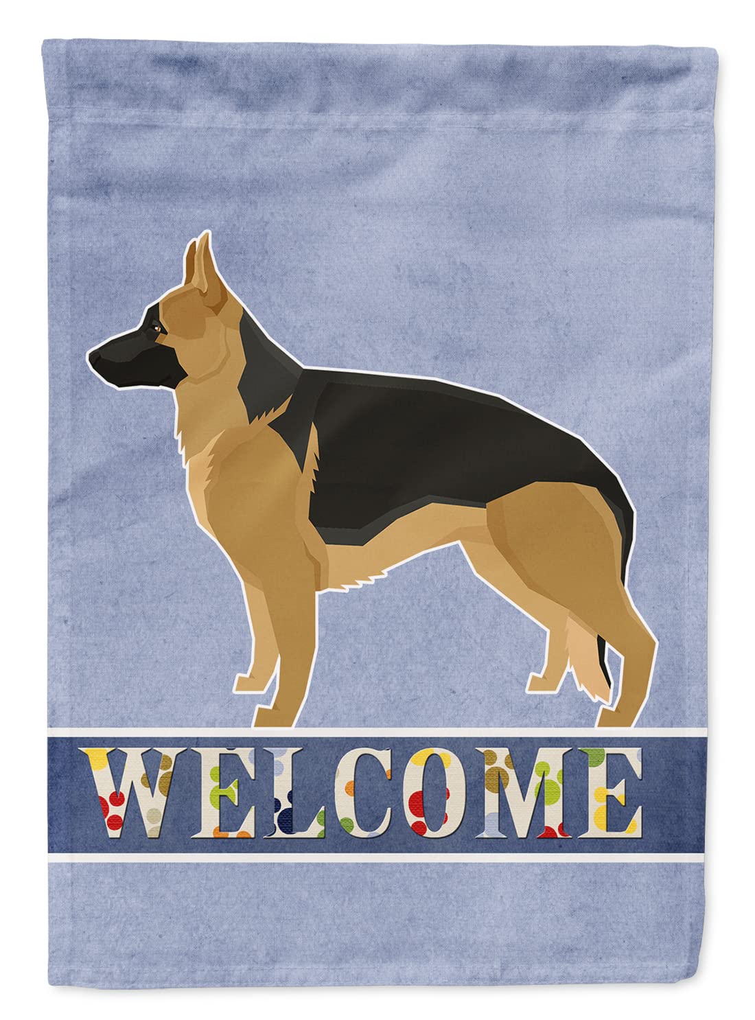 Drapeau en toile Berger Allemand pour une décoration extérieure durable