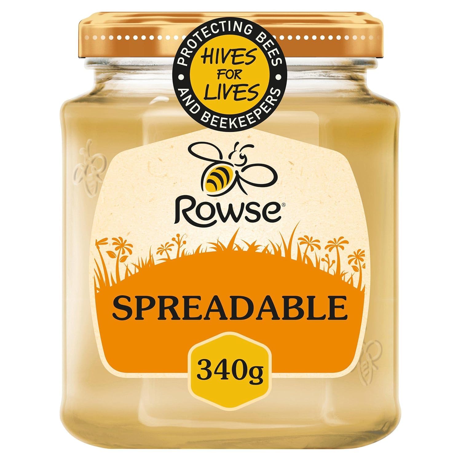Rowse Set Organic Honey, 340g