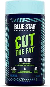 Blue Star Nutraceuticals Blade® – Thermogenic Energy &amp; Performance Formula, Helps Increase Thermogenesis &amp; Basal Metabolic Rate, Enhances Energy, Endurance &amp; Mental Alertness, Health Canada Licensed (NPN 80108770)