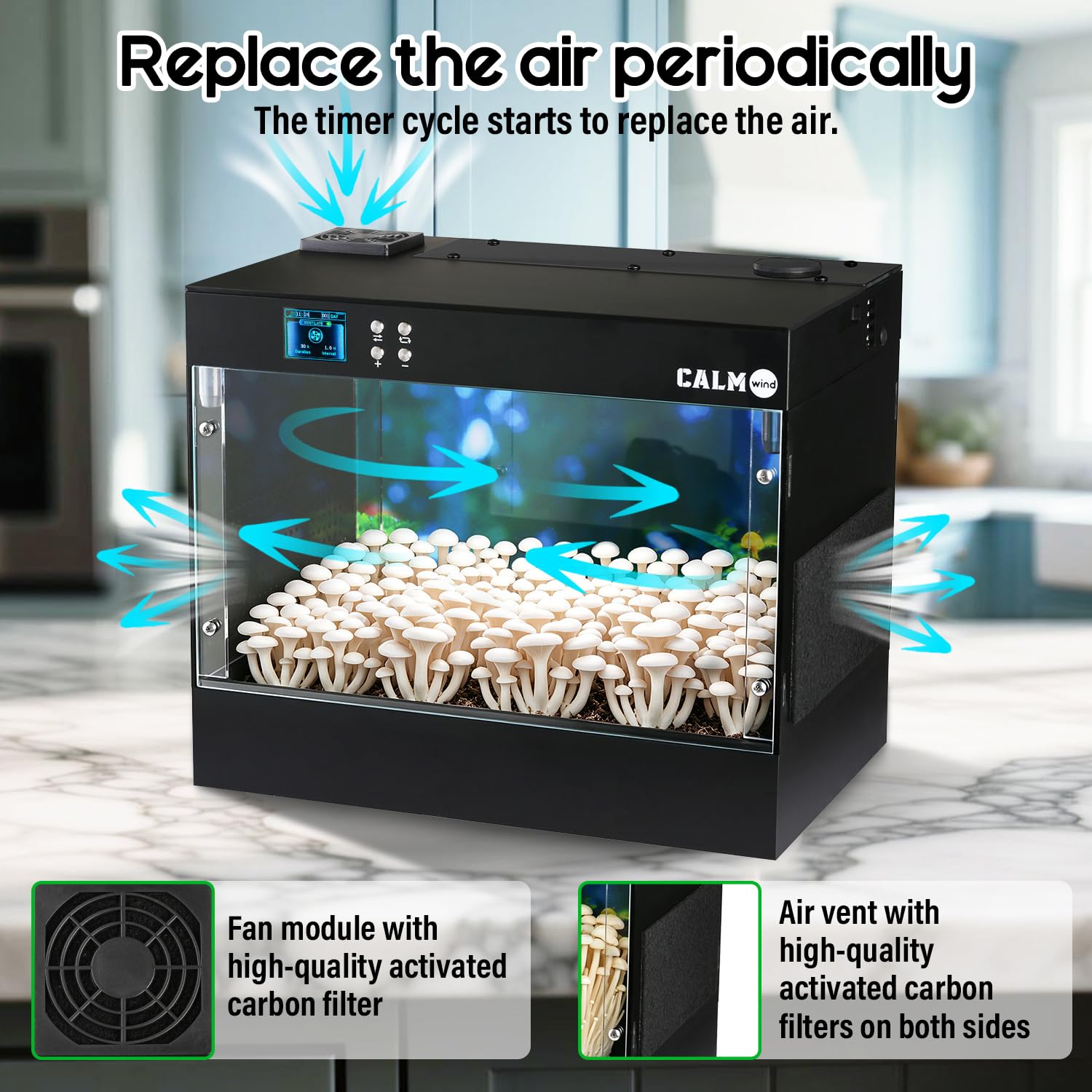 Smart Grow Box Station de culture de mycélium pour culture automatique de
