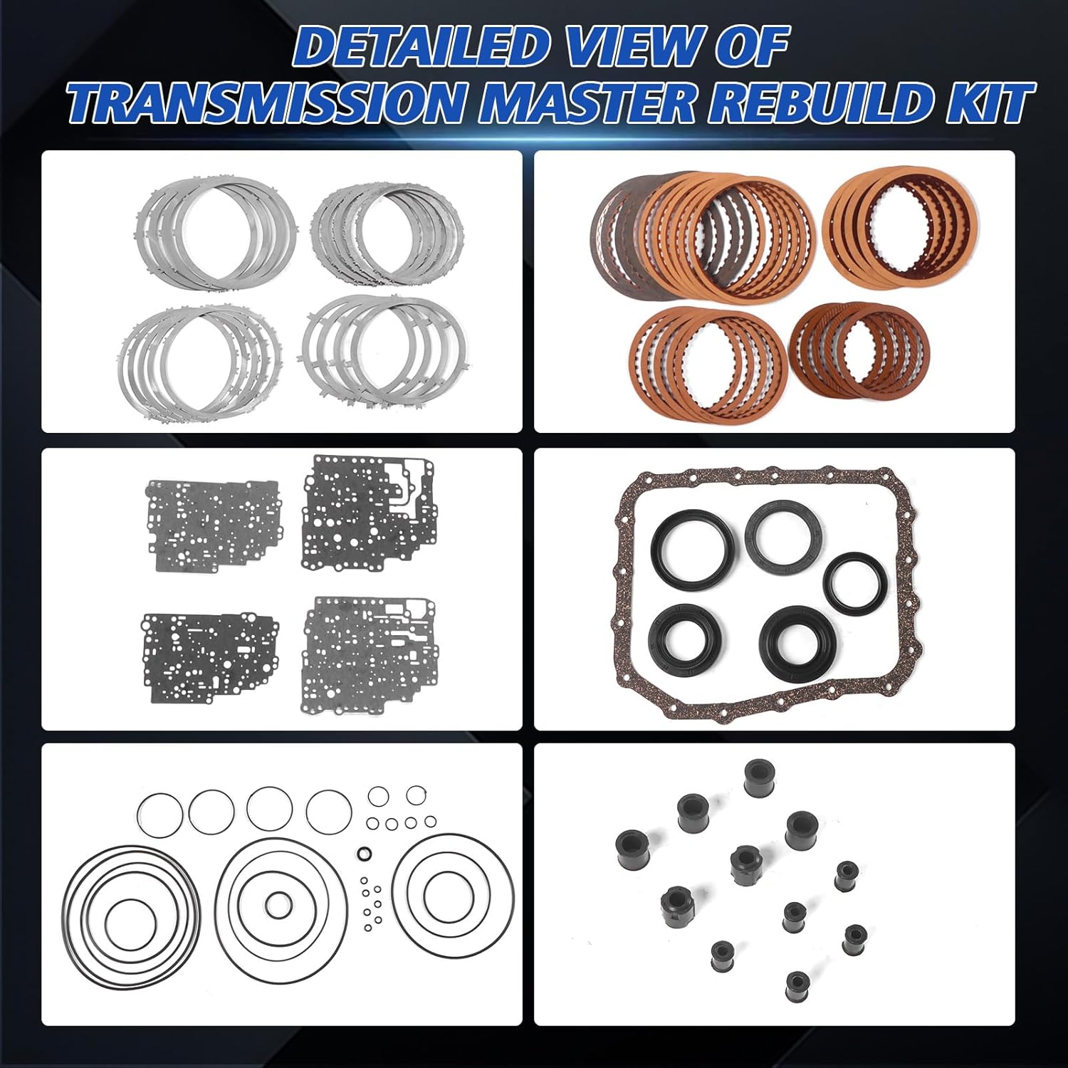 A6LF1 Auto Transmission Master Rebuild Kit Overhaul Fits for KIA Elantra/Sonata/Tucson 2.0L 2.4L 2010-UP A6LF1 Aftermarket Parts