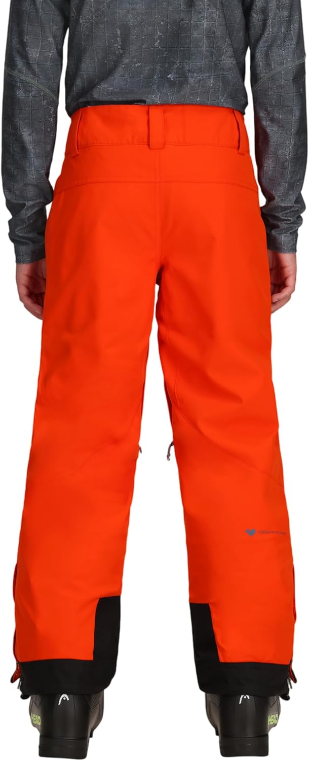 Obermeyer Boys Parker Snow Pants, Insulated and Waterproof, Thigh Vented with Extended Wear System