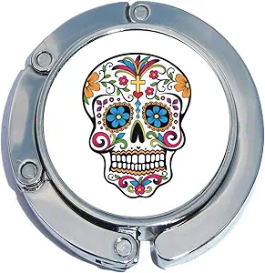 NewCharms Sugar Skull Foldable Purse Hanger