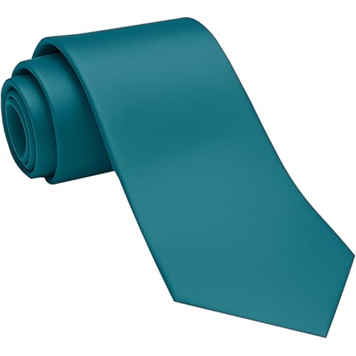 Dibi Solid Color Ties for Men, Formal Mens Ties, Neck Tie, Classic Tie for Boys Women Teens, Wedding Business Costume Necktie
