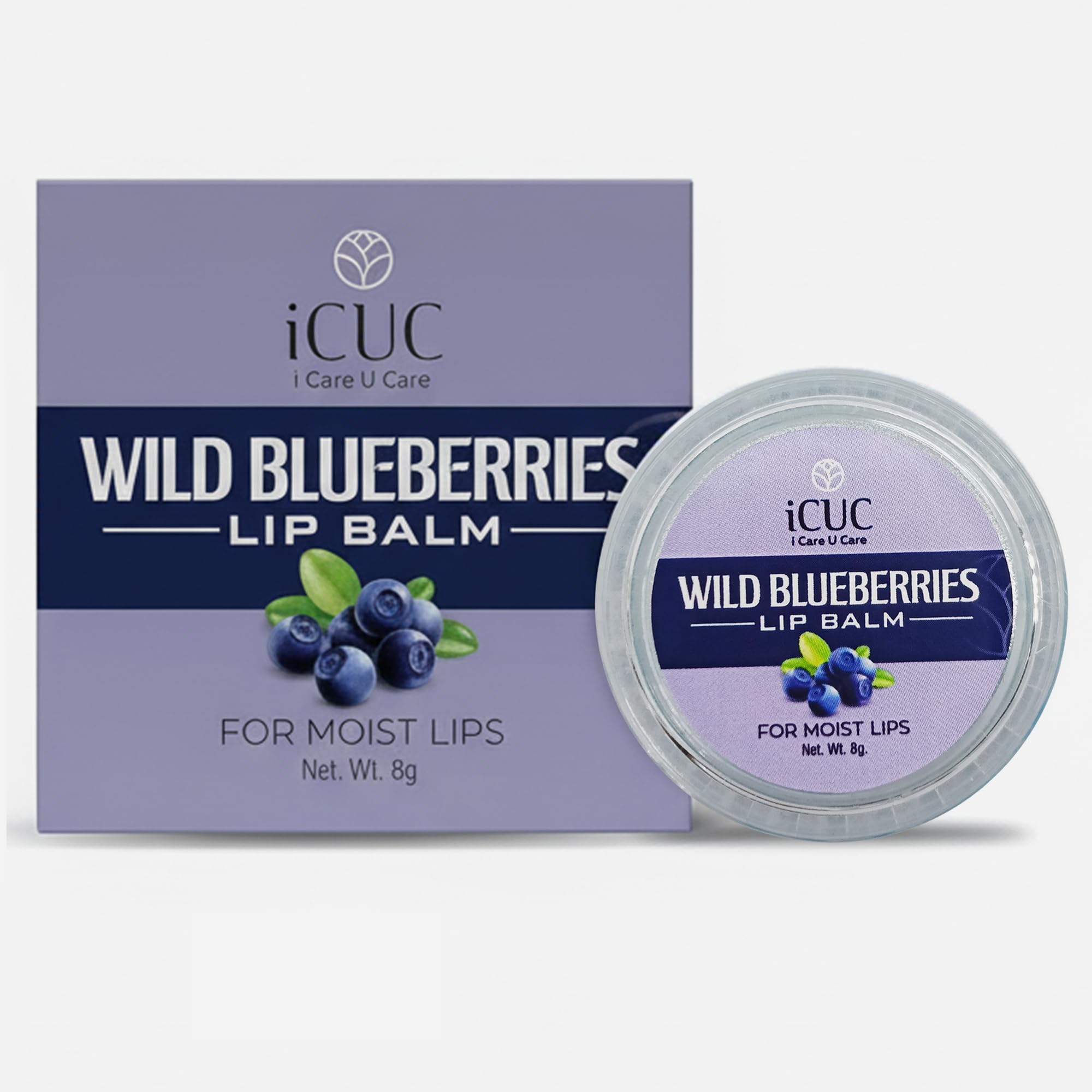 iCUC Wild Blueberries Lip Balm Use For Men & Women Dark Lips To Lighten - Benefits Of Shea Butter & Vitamin E - Helps Lips To Stay Hydrated Removes Dead-Skin & Moisturized - For Dry & Chapped Lips - 8gm-picture-51