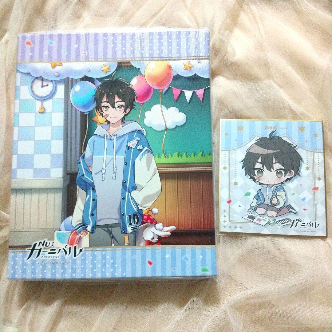 スクラッチ エイト キャンバス 色紙 セット NU:カーニバル 新世界狂歡 ADQYATBZ