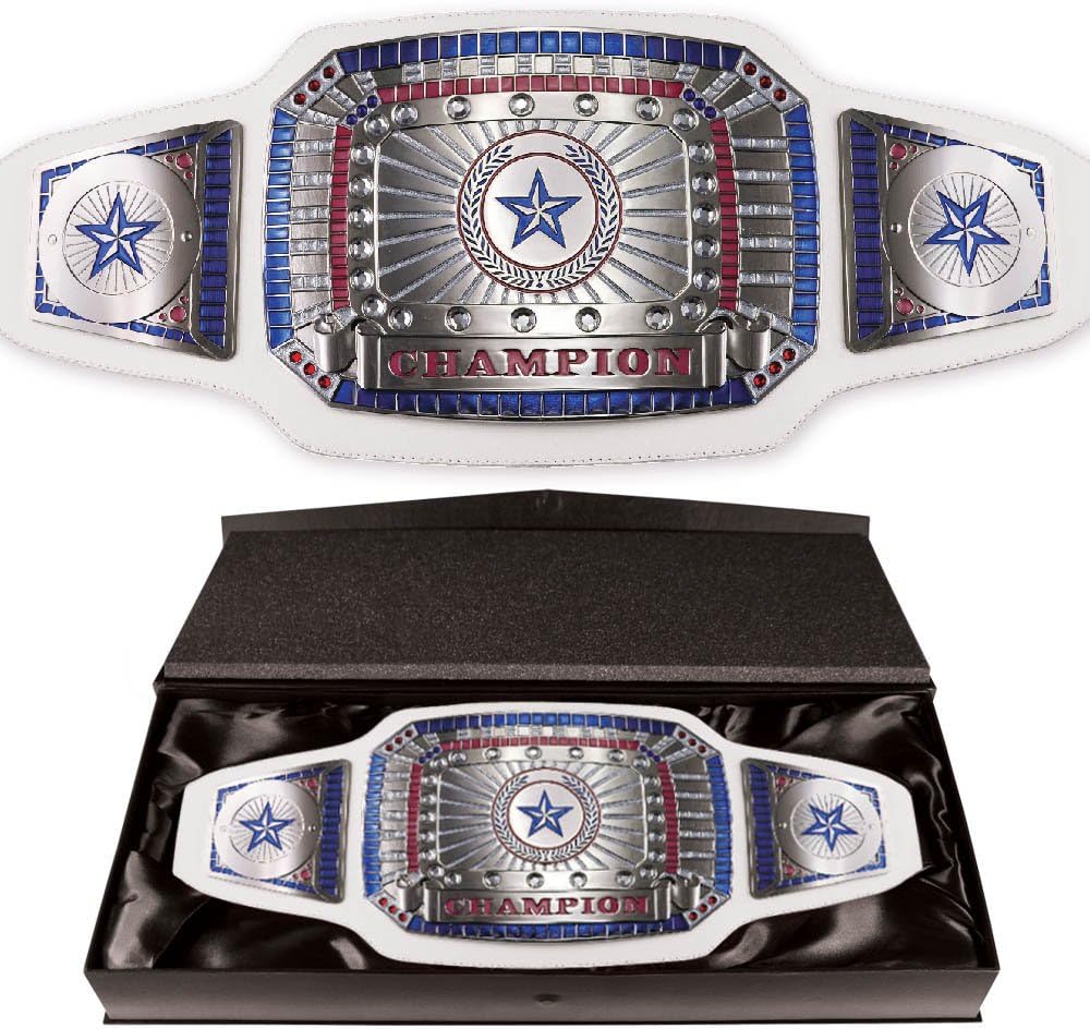 White Championship Award Belt