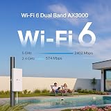 TP-Link Archer NX500-Outdoor Router 5G avec SIM d'extérieur, WiFi 6 AX3000Mbps Dual Band, 5G jusqu'à 4,67 Gbps, connecte 200+ appareils, Port 2,5 GE, PoE passif/802.3af/at, IP66, Montage Facile - 10