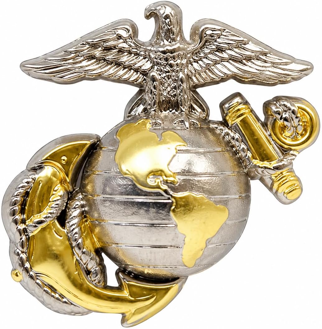 EagleEmblems United States Marine Corps Gold Tone Logo Emblem Lapel / Hat Pin