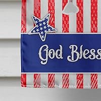 Vista 628 de Caroline's Treasures BB4243GF Bandera de jardín con texto en inglés «Merry Christmas» con texto en inglés «Merry Christmas», bandera decorativa